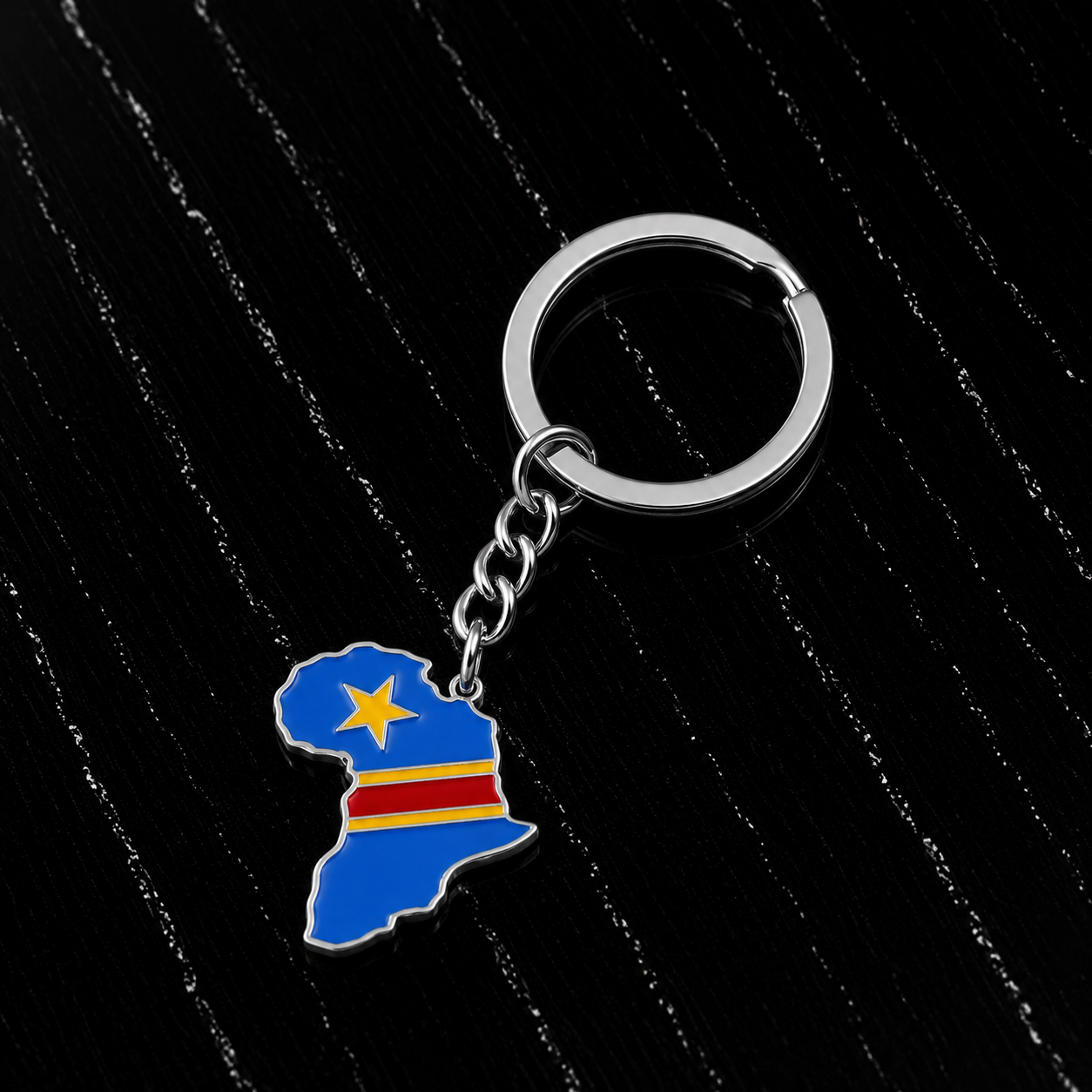 African Lands Keychain