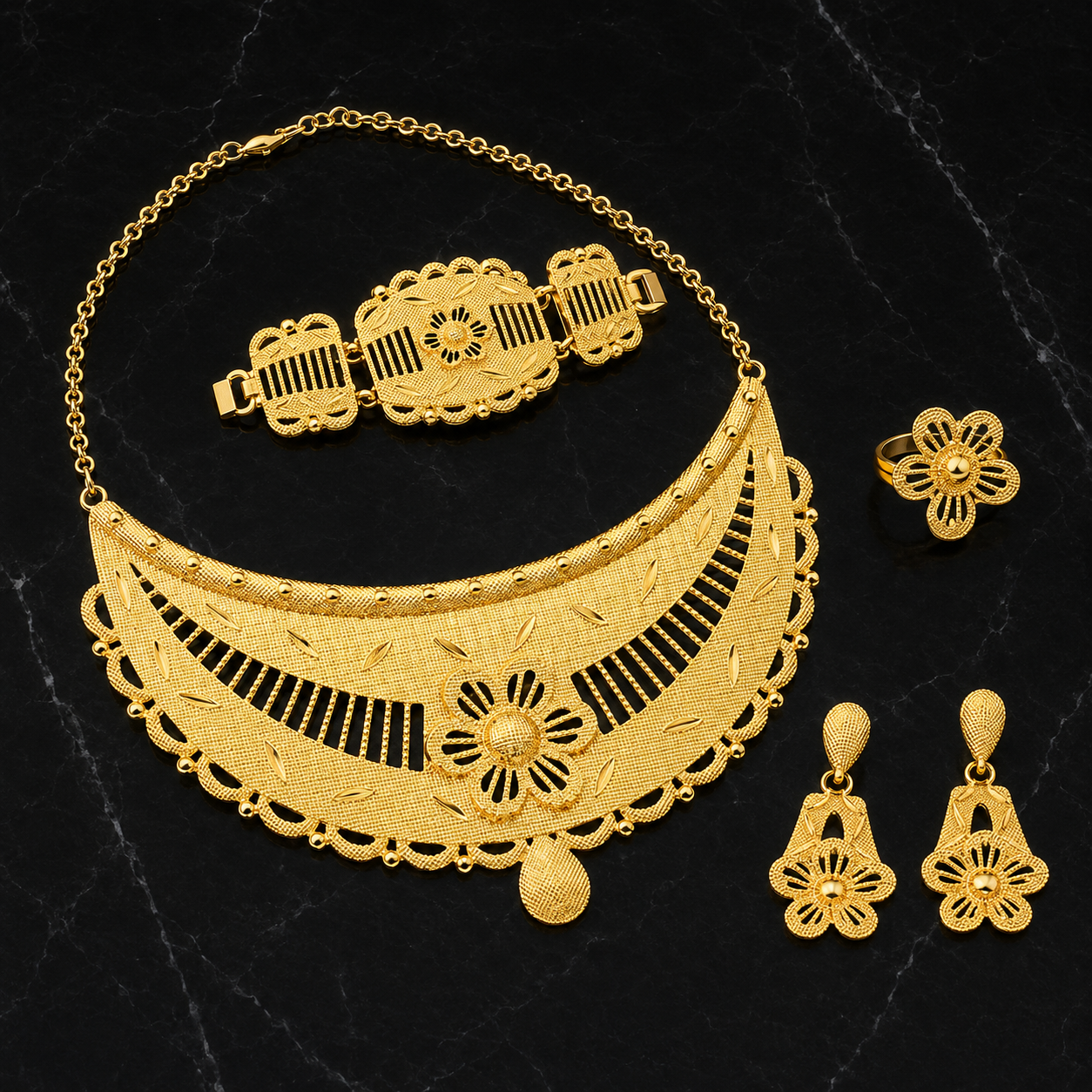 Ségou Blossoming Crescent Set