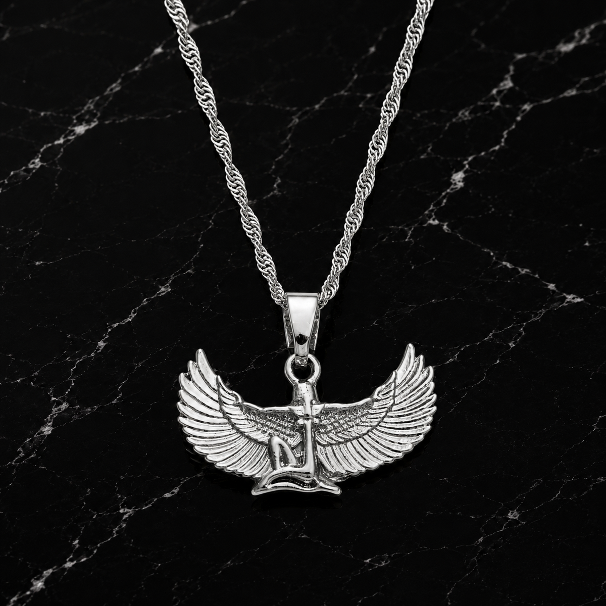 Ma'at Wings Necklace