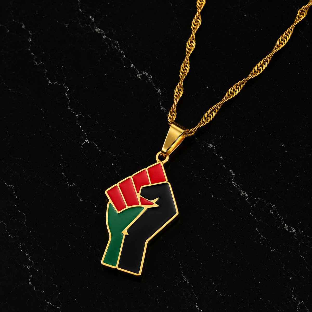 Sovereign Fist Necklace
