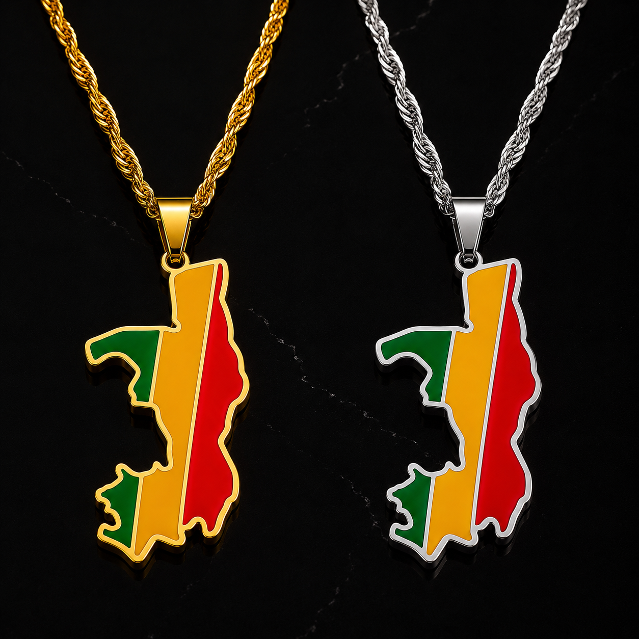 Republic of the Congo Necklace