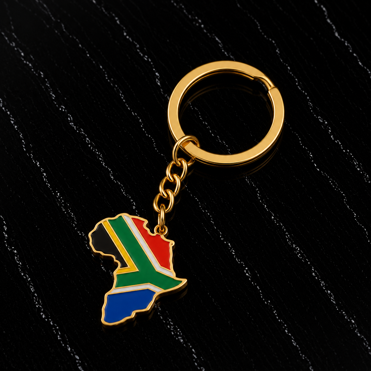 African Lands Keychain