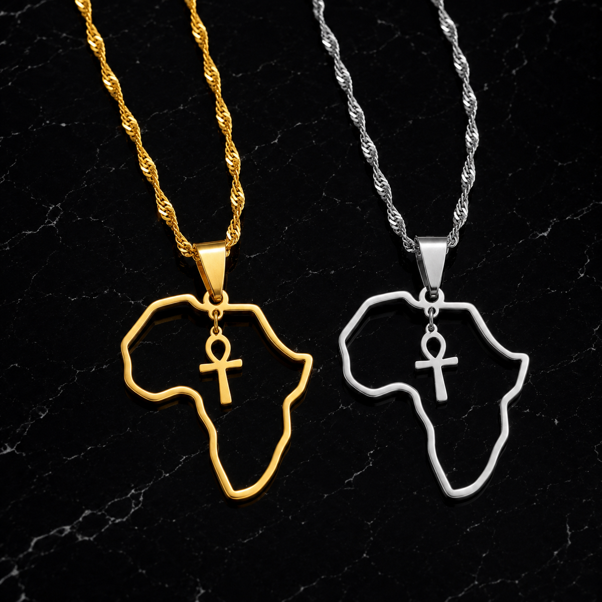 African Ankh necklace