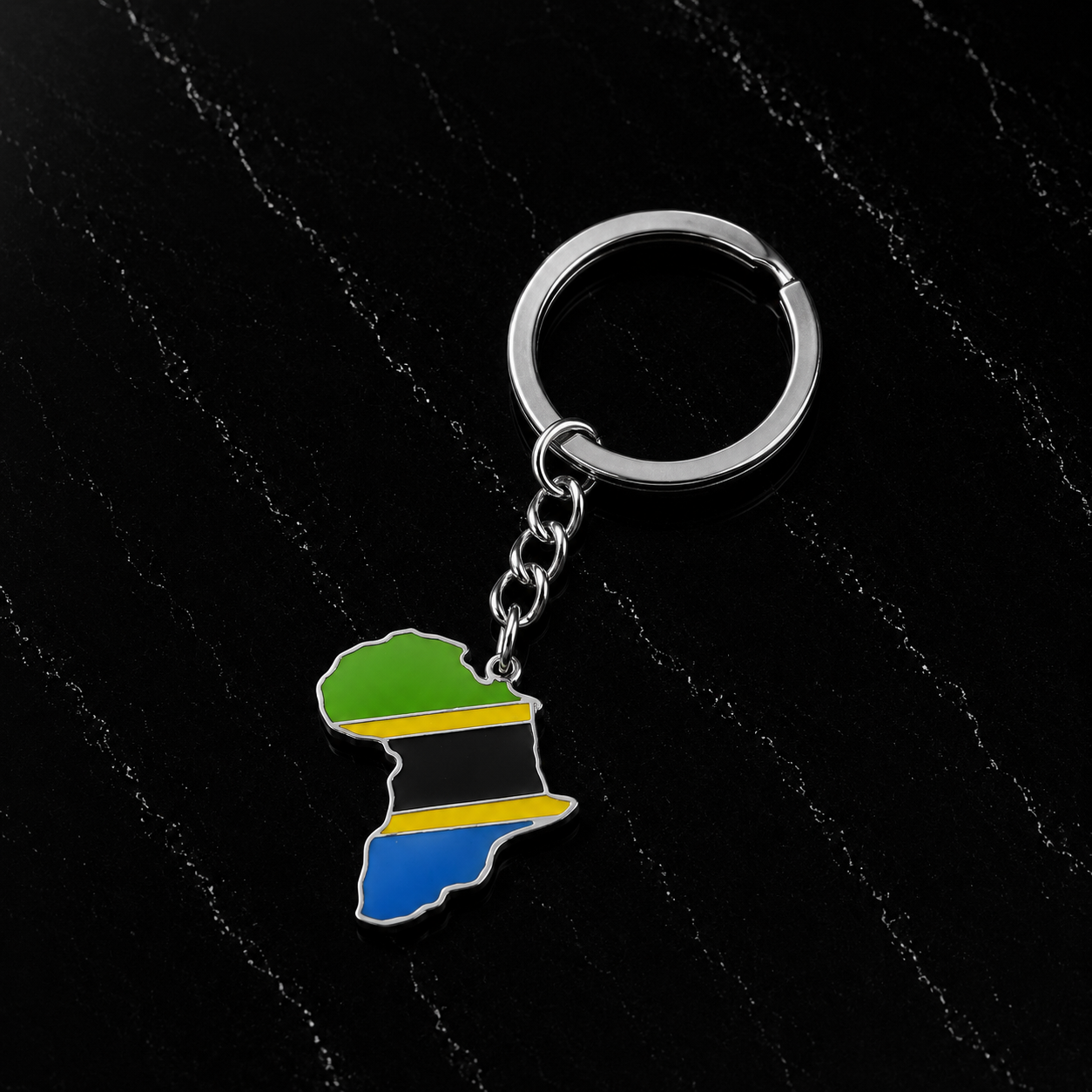 African Lands Keychain