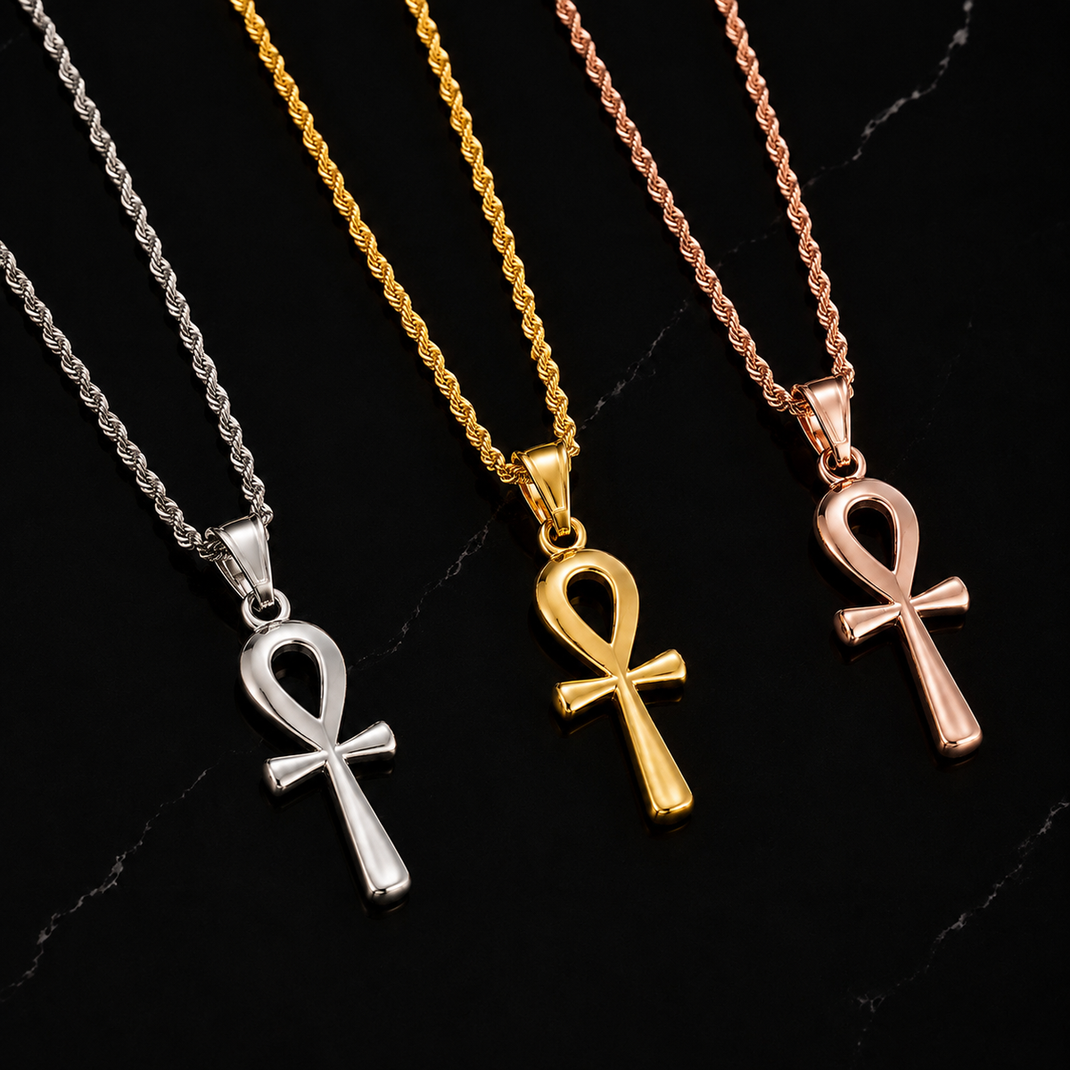Nile Ankh Necklace