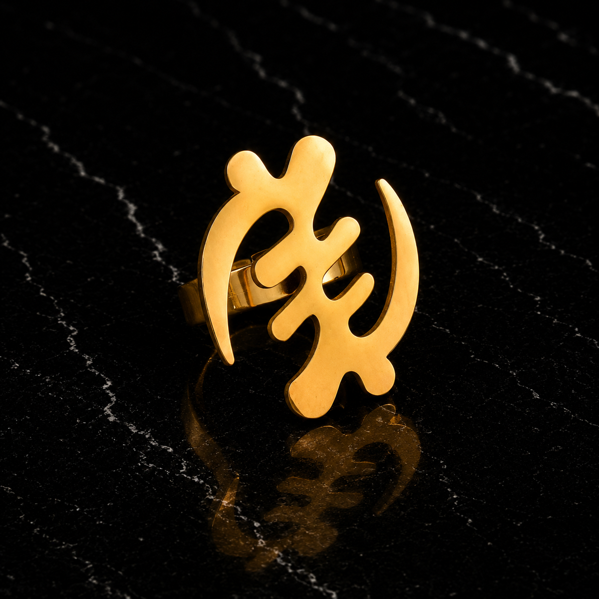 Adinkra Soul Rings