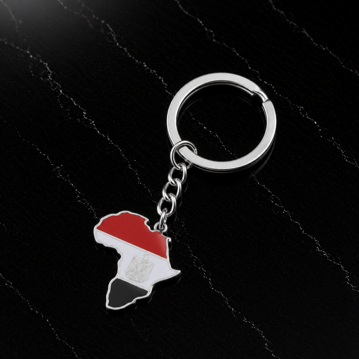 Africa Flags Keychain