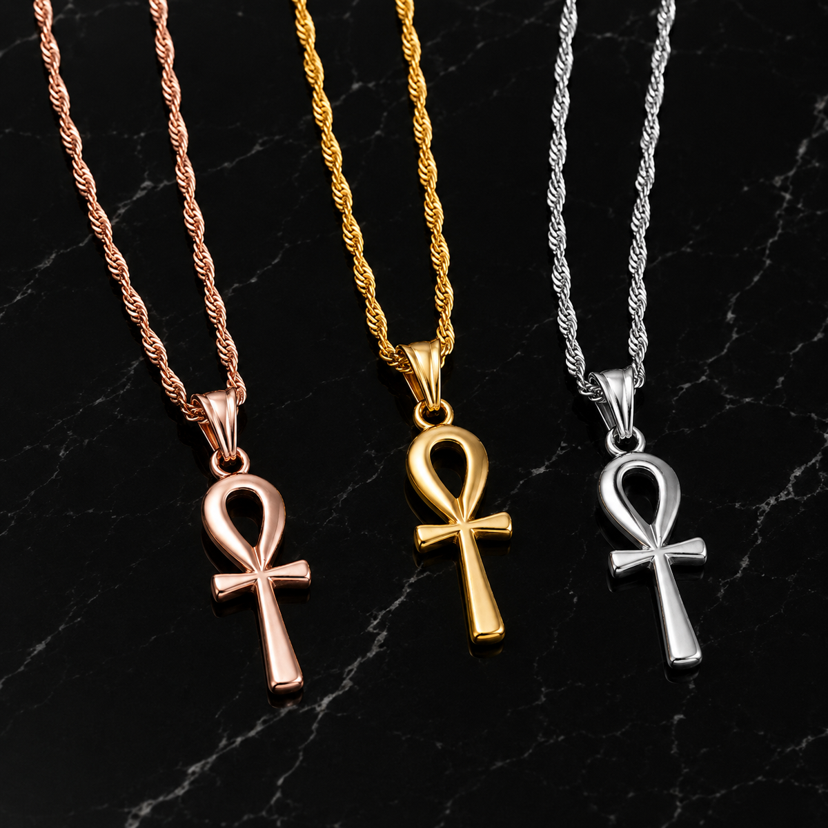 Nile Ankh Necklace