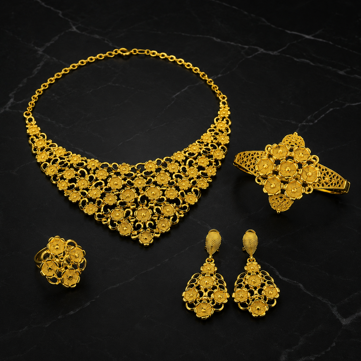 Parure Broderies de Bonoman