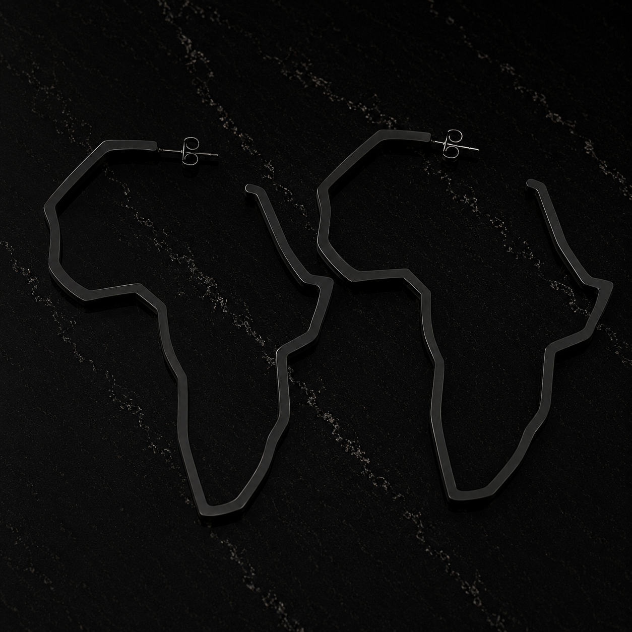 Alkebulan Silhouette Hoops