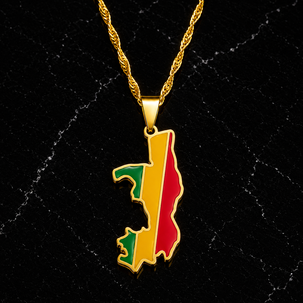 Republic of the Congo Necklace
