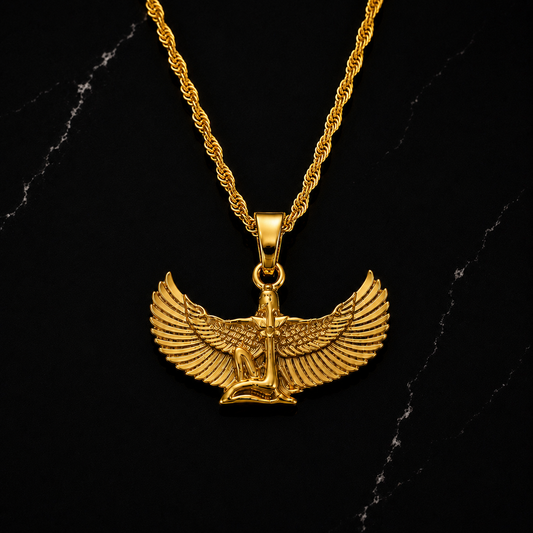 Ma'at Wings Necklace