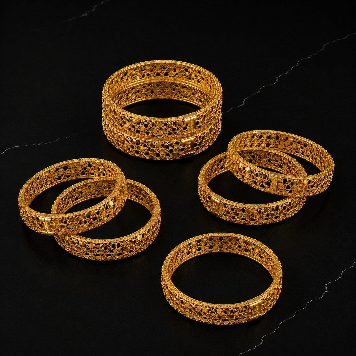 Nubian Lace Bracelets