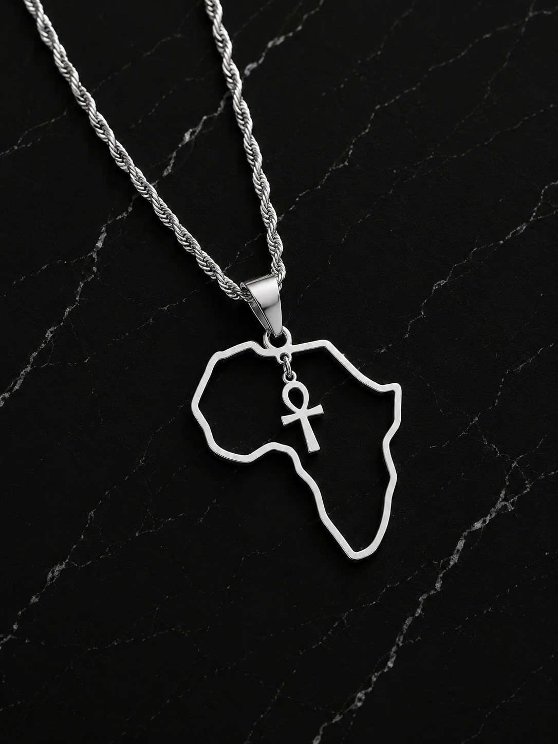 African Ankh necklace
