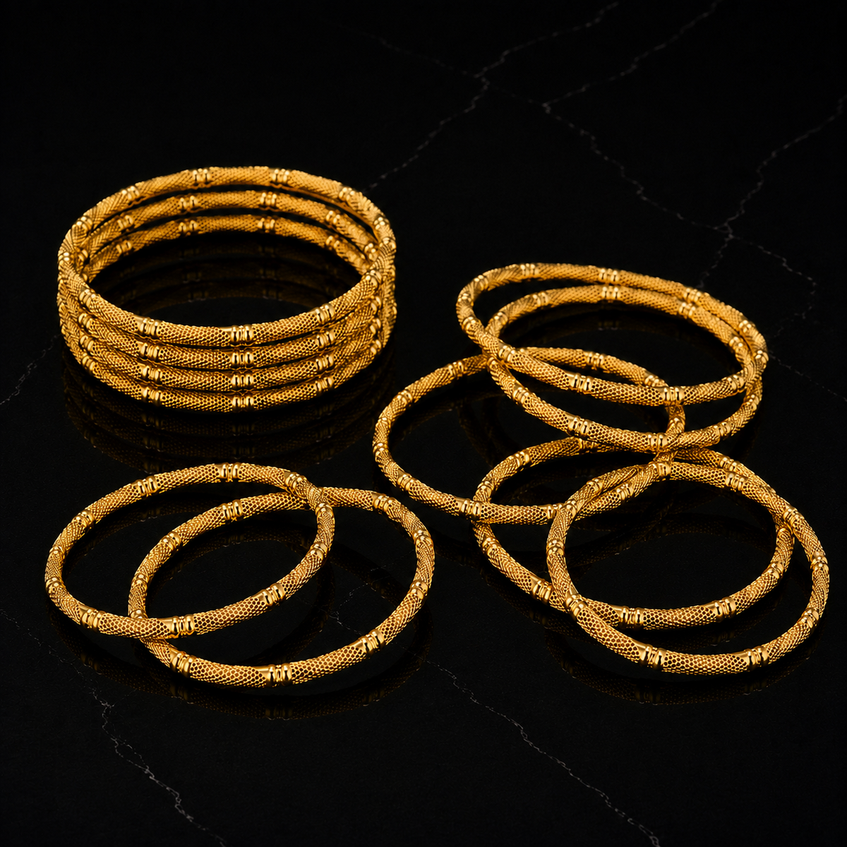 Solar Row Bracelets