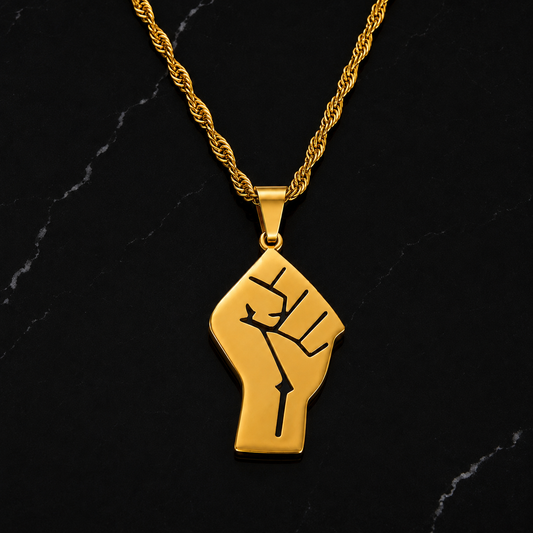 Black Power Necklace