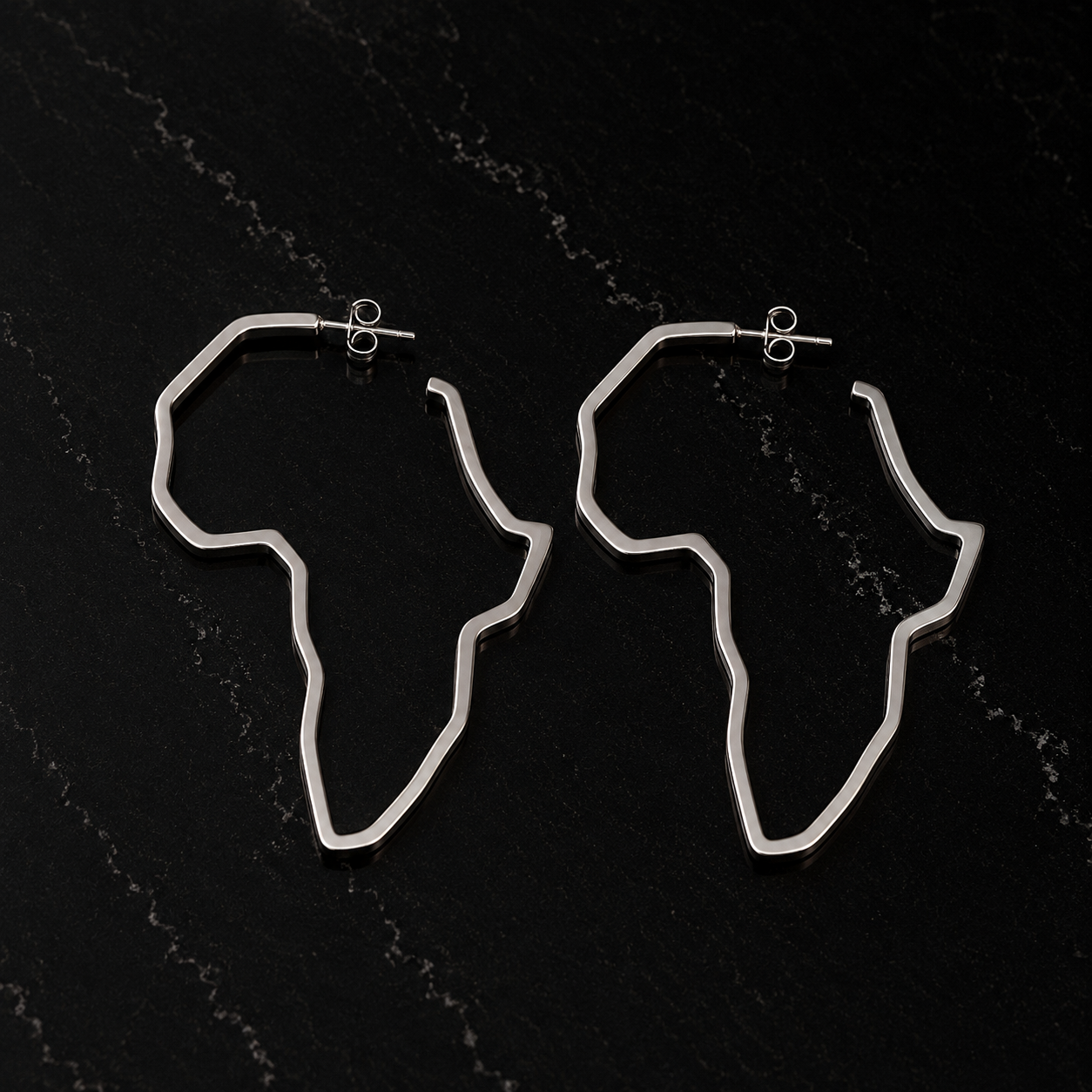 Alkebulan Silhouette Hoops