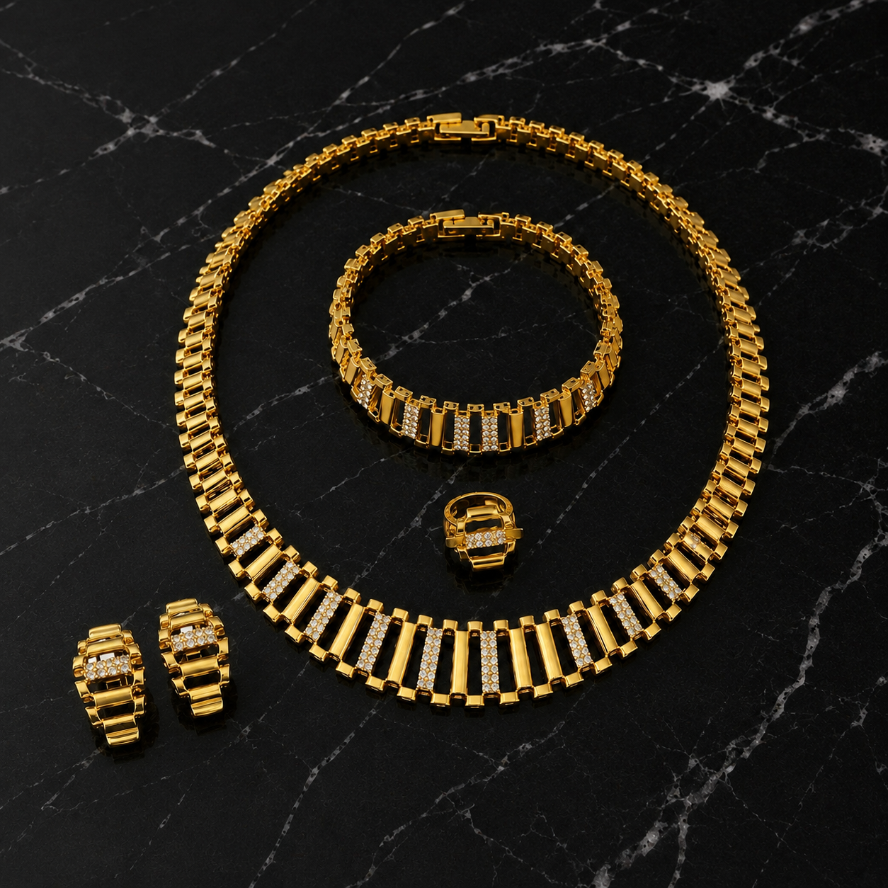Parure Barrettes du Jolof