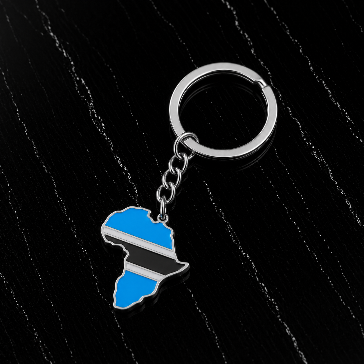 African Lands Keychain