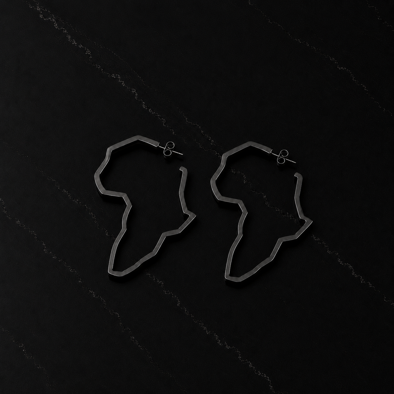 Alkebulan Silhouette Hoops
