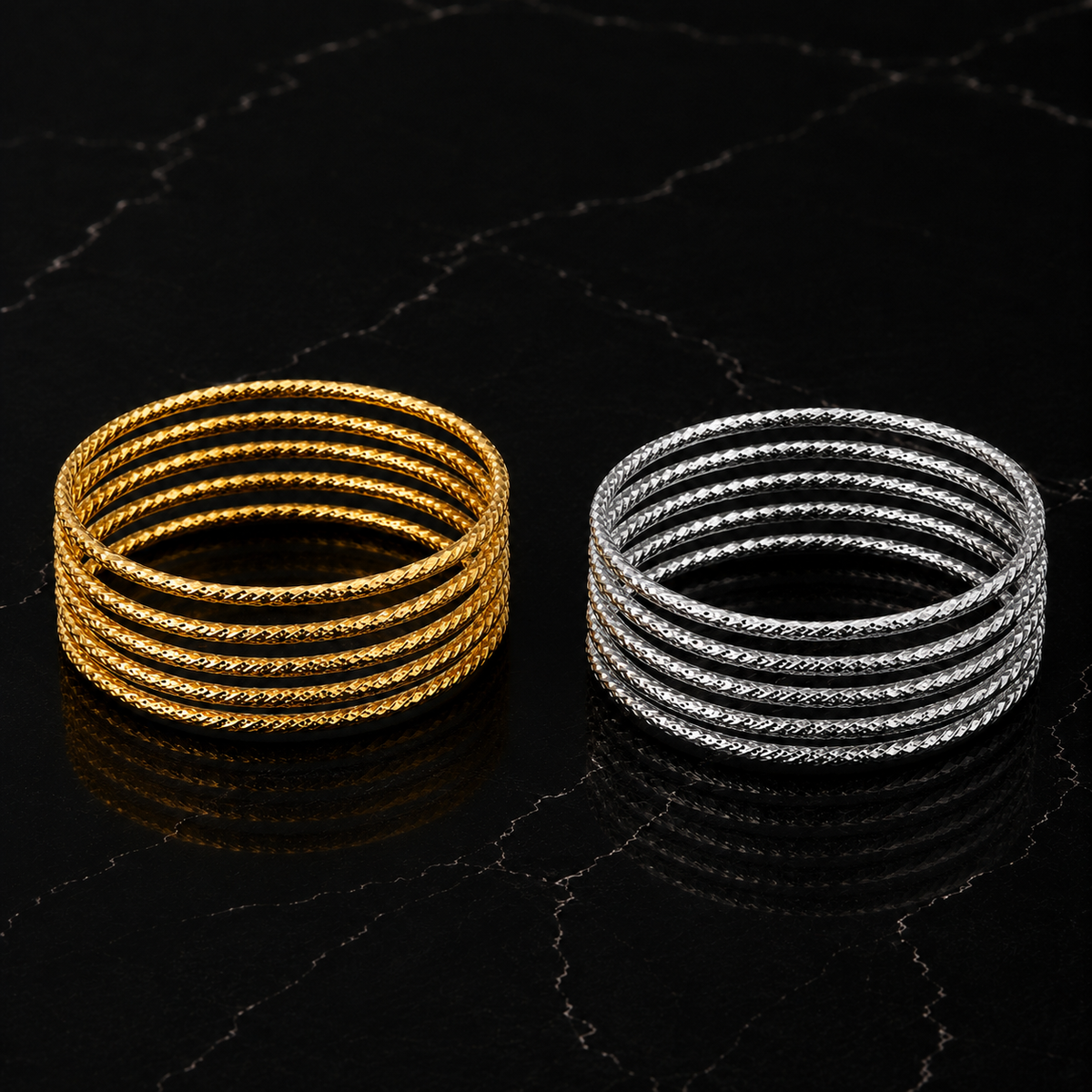 Precious Ripples Bracelets