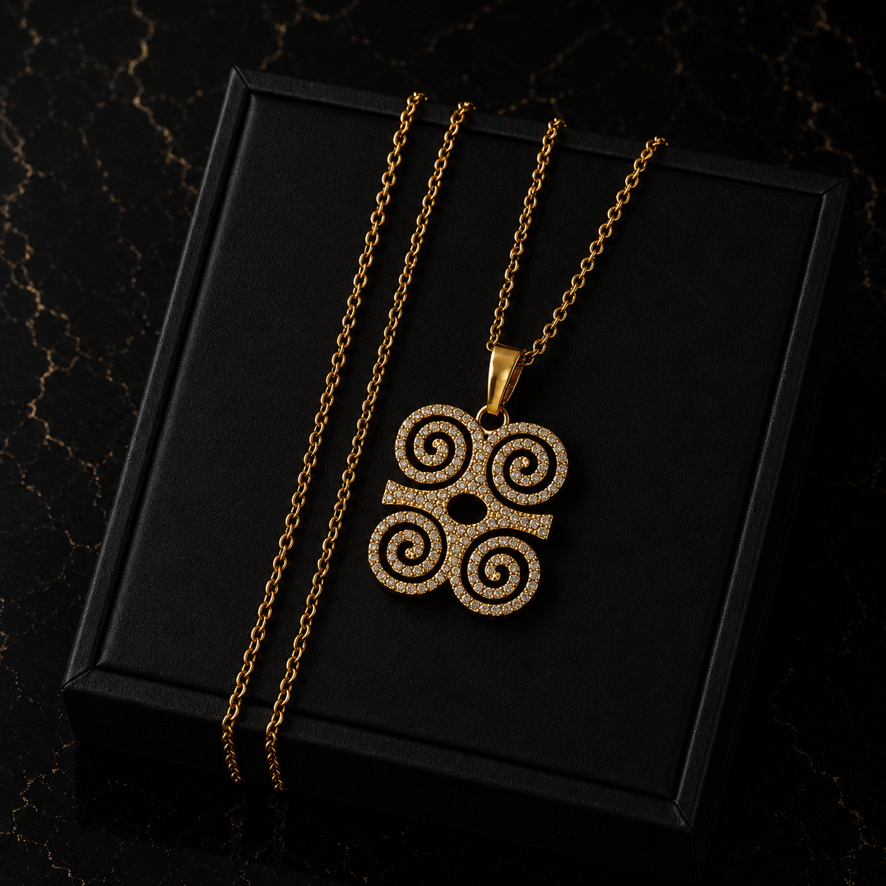 Sacred Adinkra Necklace