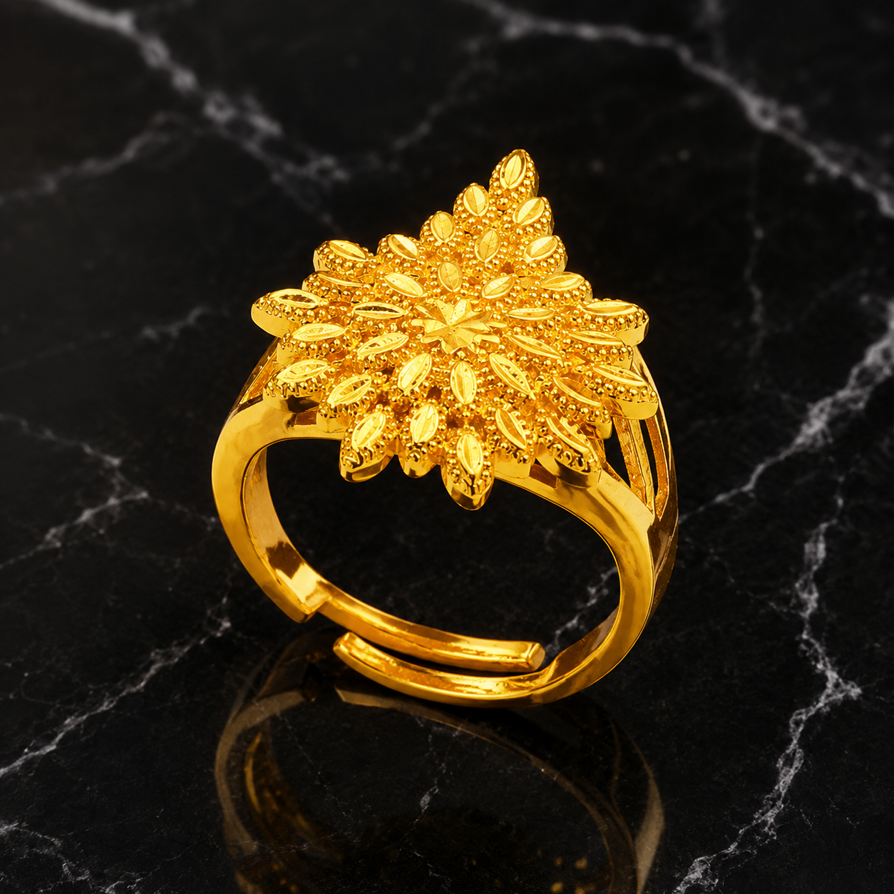 Bague Rosace d’Ifé
