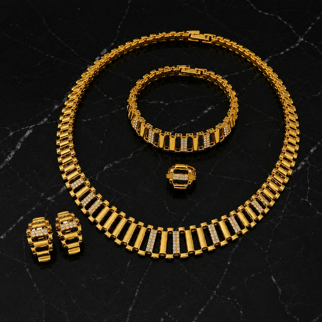 Parure Barrettes du Jolof