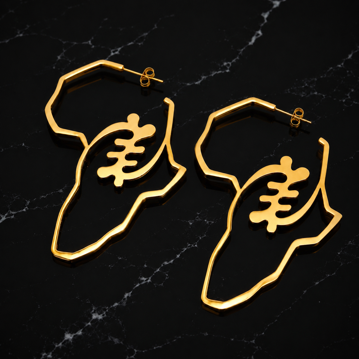 Gye Nyame Africa Earrings