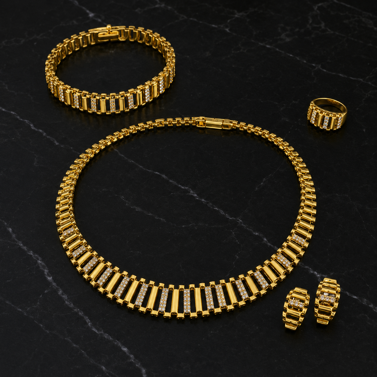 Parure Barrettes du Jolof