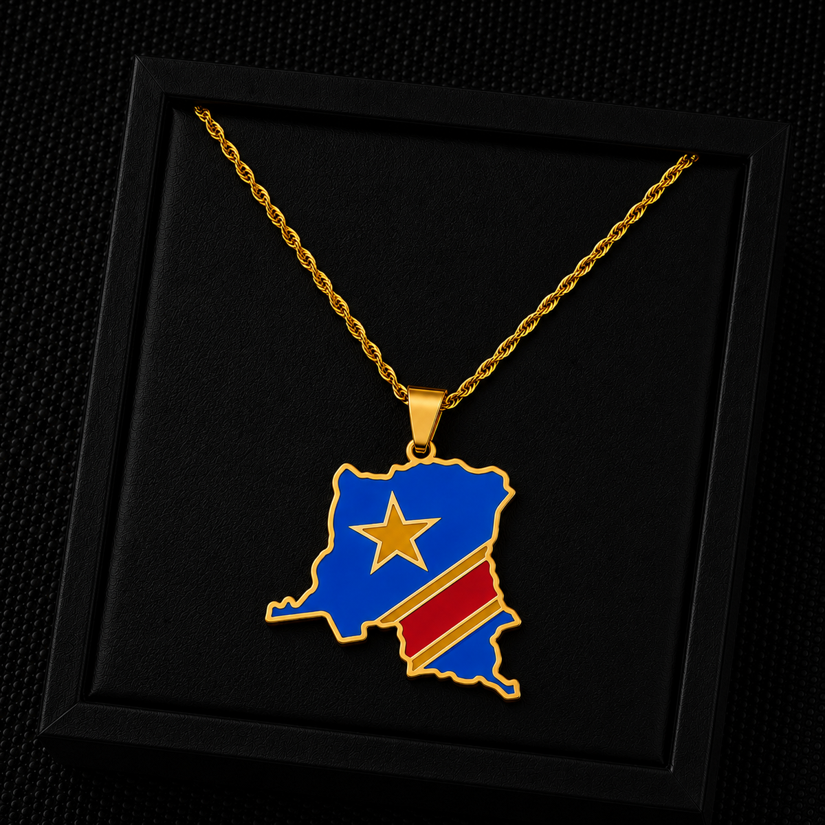 Democratic Republic of Congo Necklace