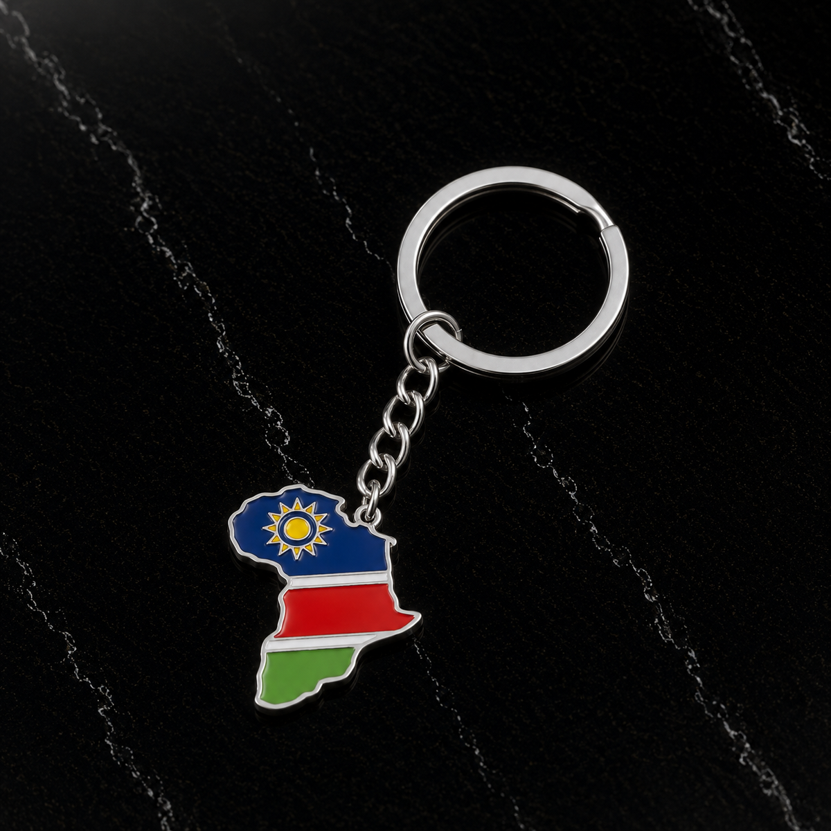 Africa Flags Keychain