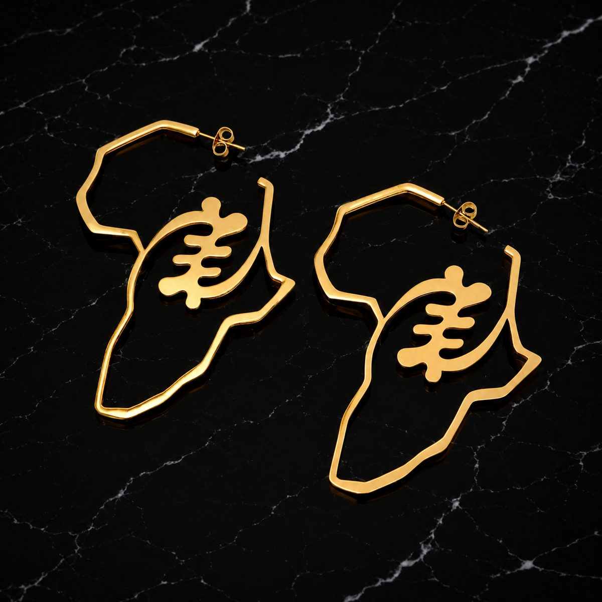 Gye Nyame Africa Earrings