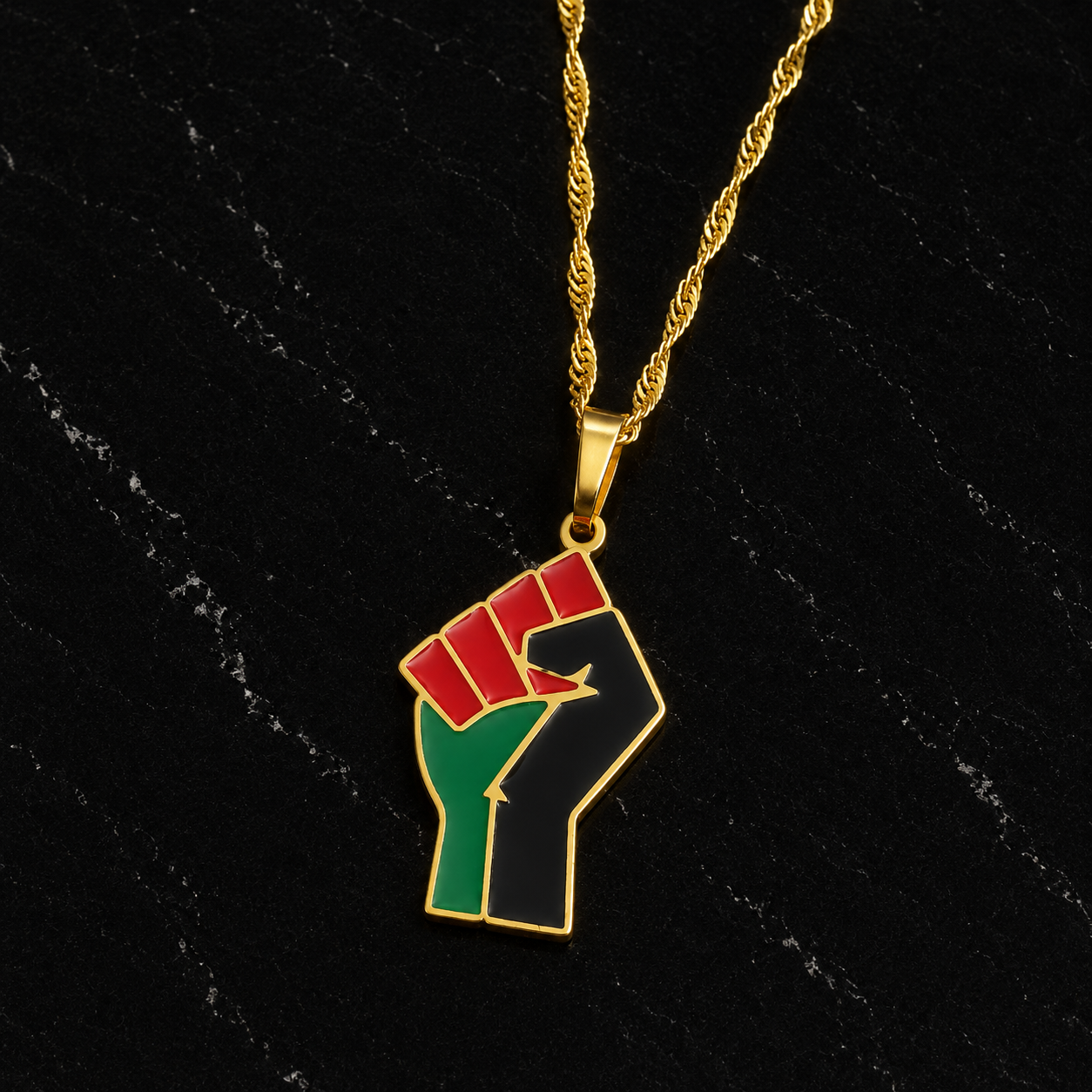 Sovereign Fist Necklace
