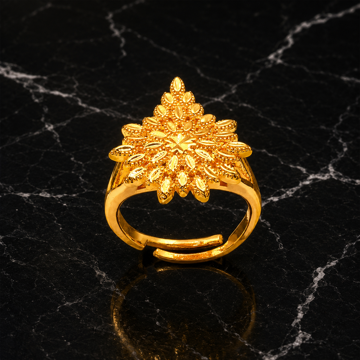 Bague Rosace d’Ifé