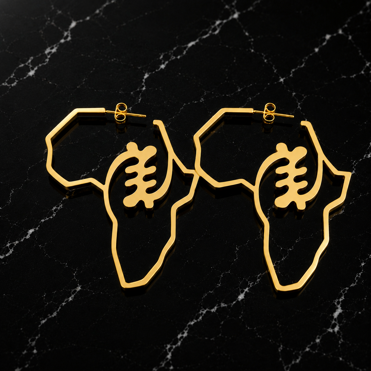 Gye Nyame Africa Earrings