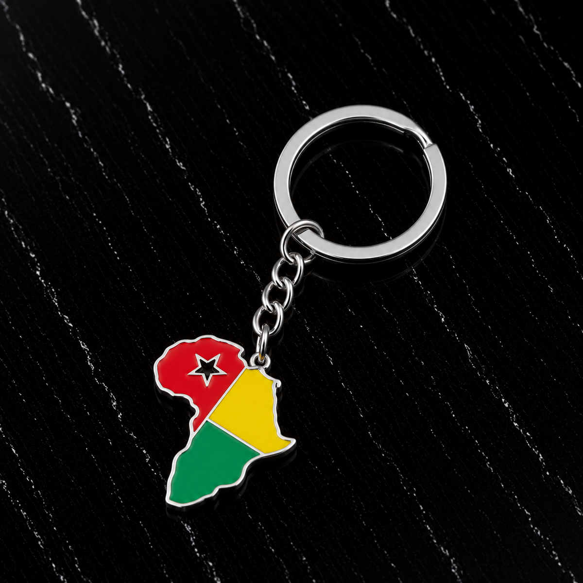 African Lands Keychain