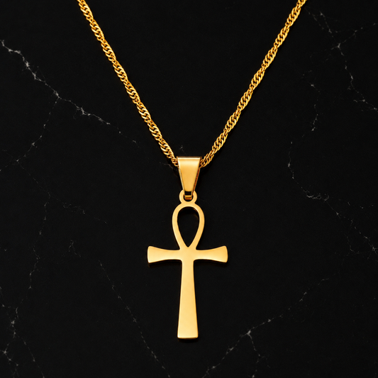 Sacred Ankh Cross Necklace