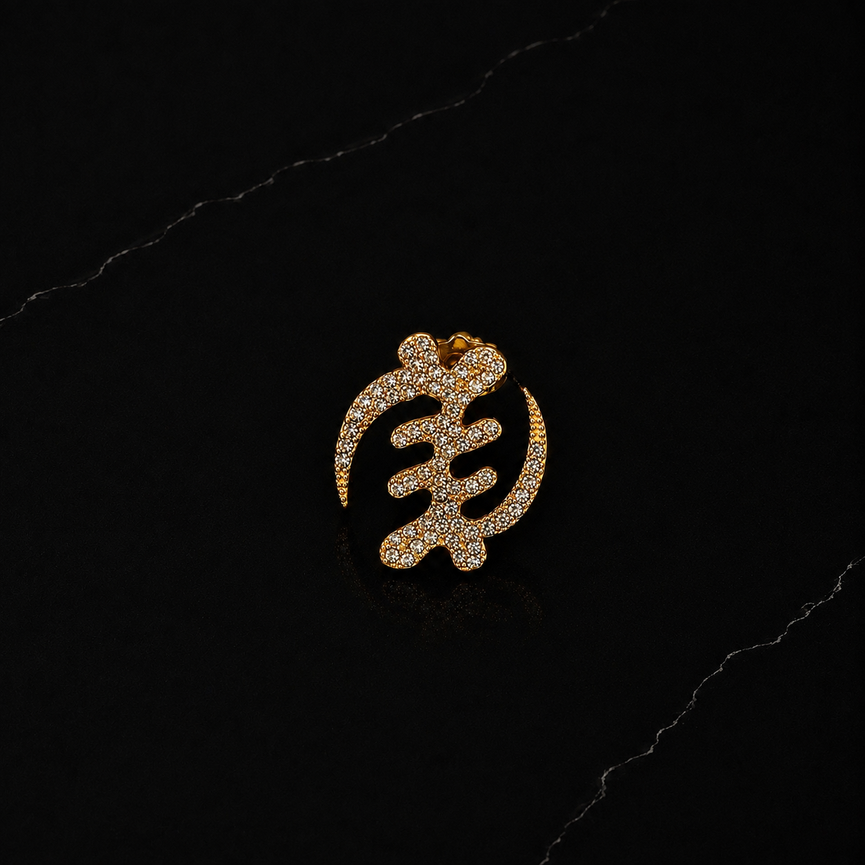 Symbolic Adinkra Earrings