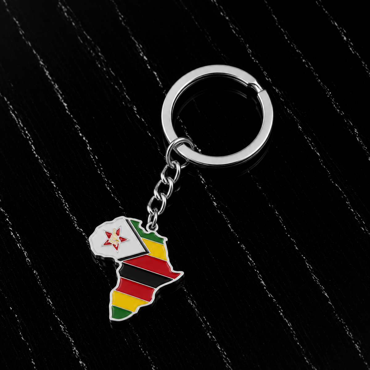 African Lands Keychain