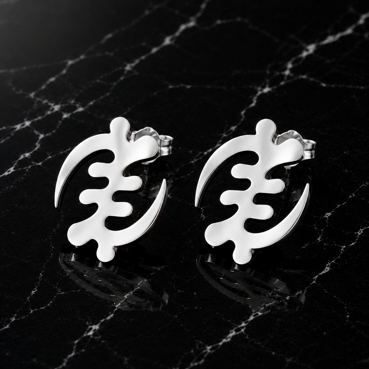 Boucles Adinkra Gye Nyame