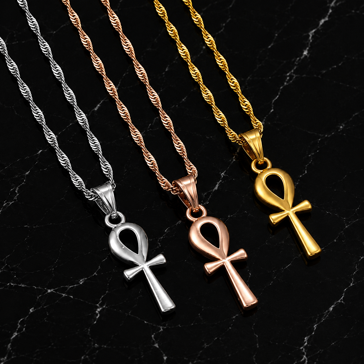 Nile Ankh Necklace