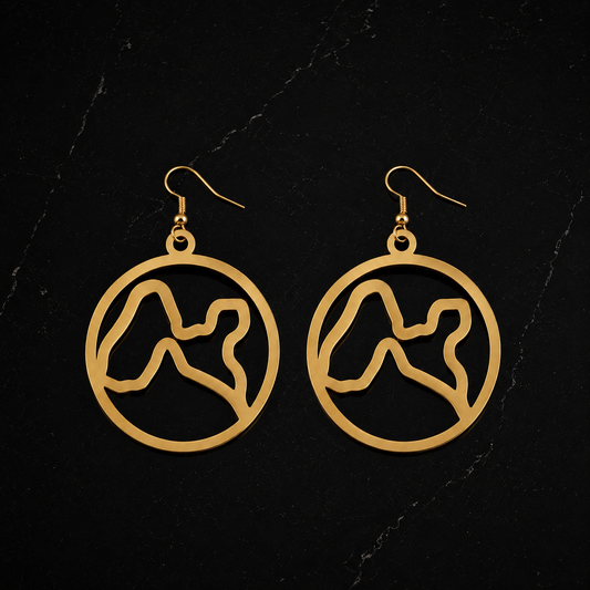Guadeloupe Circle Earrings