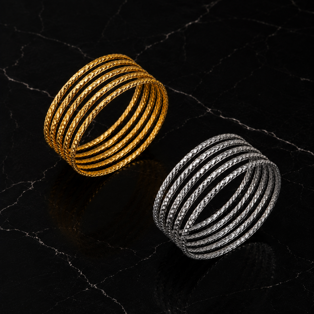 Precious Ripples Bracelets