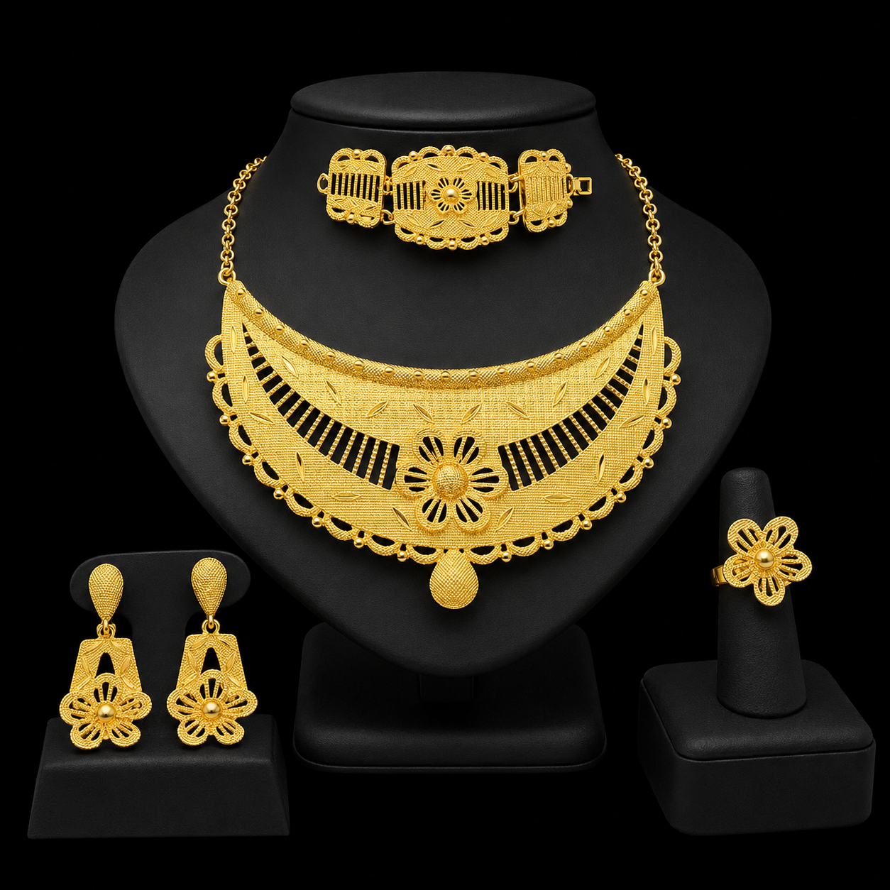 Ségou Blossoming Crescent Set