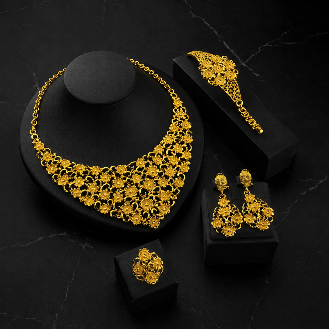 Parure Broderies de Bonoman