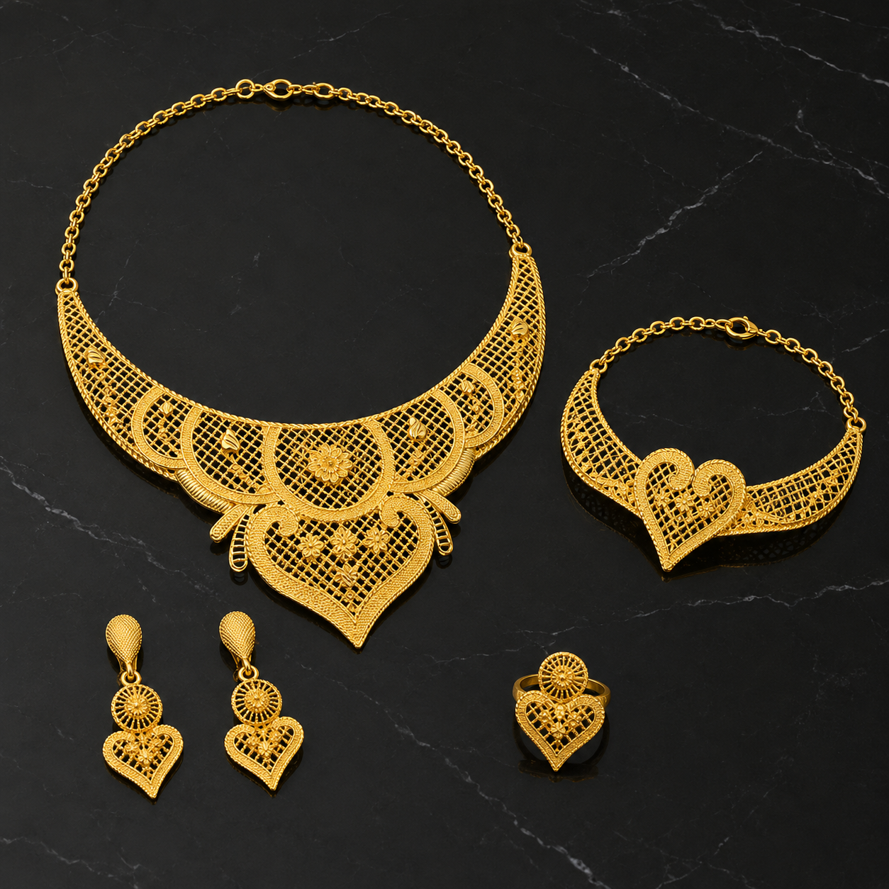 Wagadu Intertwined Hearts Set